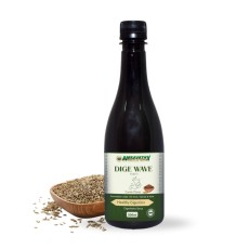 Dige Wave Digestive Syrup | Cumin Flavour | Made with Amla, Triphala, Ajwain & Fennel | Herbal Digestive Support | 500 ml